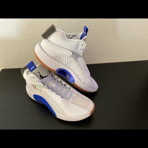 New Mens Nike Air Jordan XXXV SH 35 CZ5657 SZ 9 ATHLETIC SHOES SNEAKERS WHITE - Picture 6 of 13